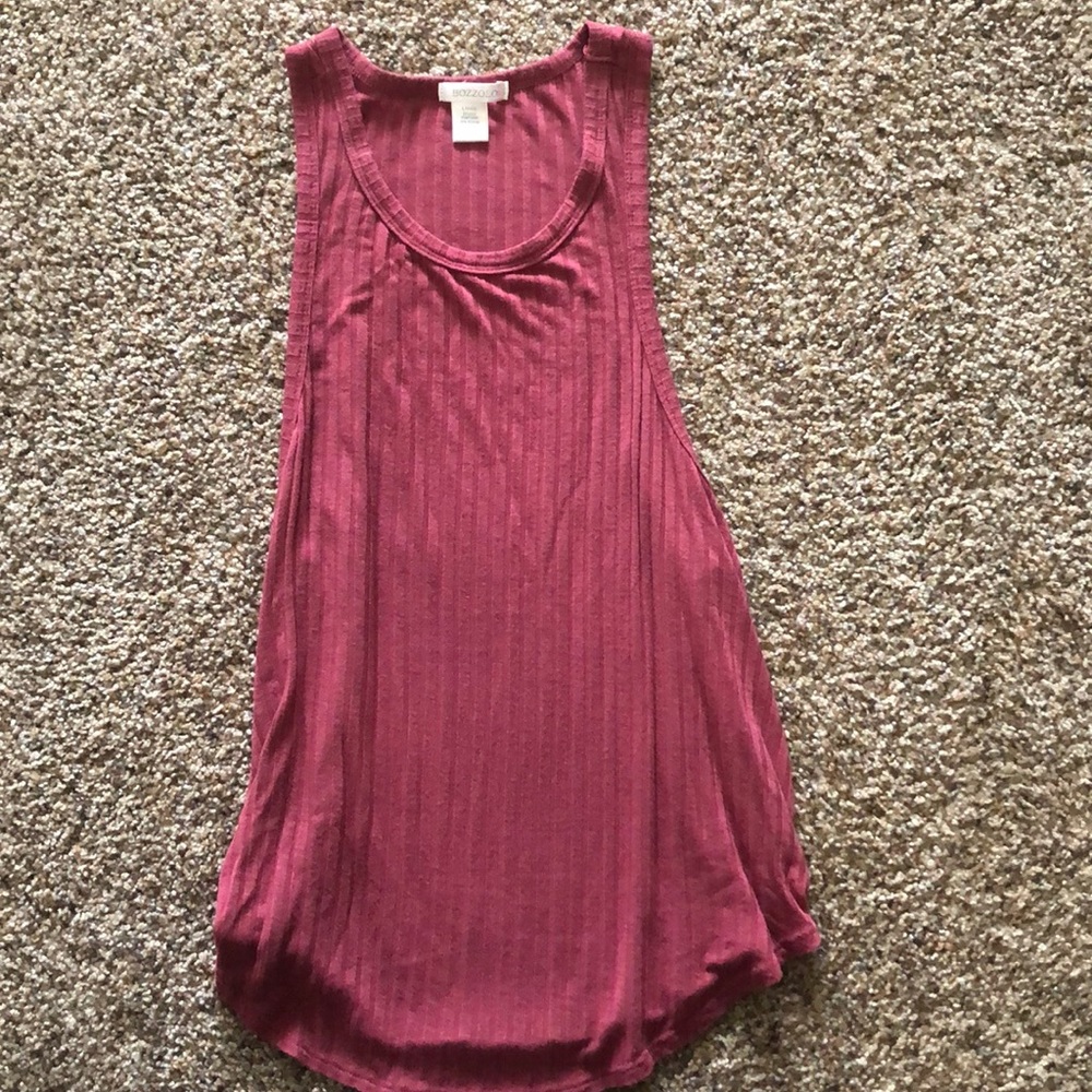 mauve pink tank top